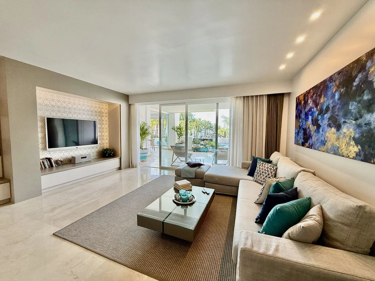 A private villa on the Golden Mile, Marbella